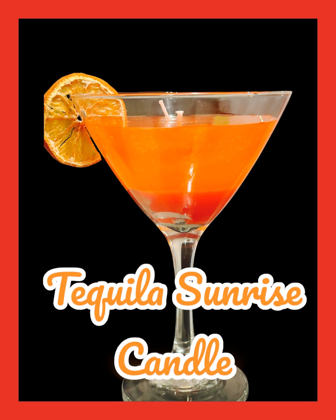 Tequila Sunrise Candle